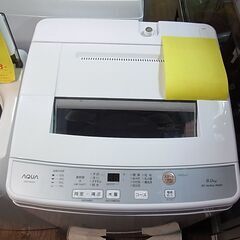 分解清掃済！　AQUA　アクア　6.0ｋｇ　全自動電気洗濯機　AQW-S6N　2023年製　ステンレス槽　の画像