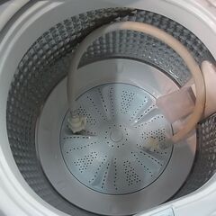 分解清掃済！　AQUA　アクア　6.0ｋｇ　全自動電気洗濯機　AQW-S6N　2023年製　ステンレス槽　の画像