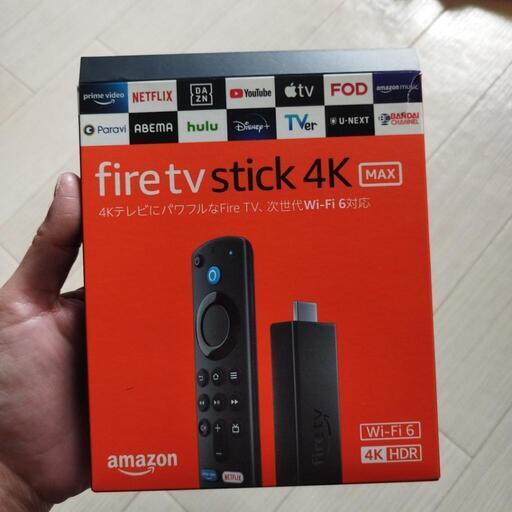美品　fire tv stick 4K MAX