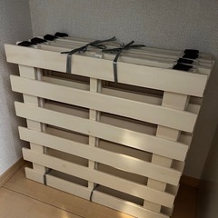 スノコベッド　ニトリ　折りたたみ