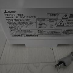 三菱　炊飯器 NJ-E10J6 の画像