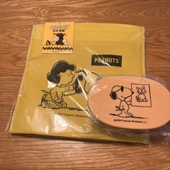 スヌーピー　お弁当箱　保冷温バッグセット