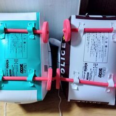 おさんぽコロコロ はたらくのりもの パトカー 新幹線 はやぶさ 緑 kishis バルーン 車 電車 2つ おもちゃの画像