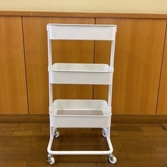 【府中市再生家具】No.213    キャスター付きワゴン