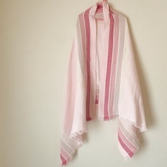 BURBERRY バーバリー　ピンク 大判 ストール