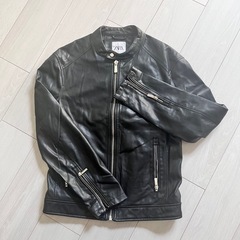 メンズ ZARA レザージャケット