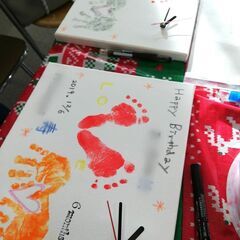 ２月１４日　イオンタウンふじみ野　　赤ちゃんから参加できる世界に一つのバレンタインプレゼントづくり - 育児