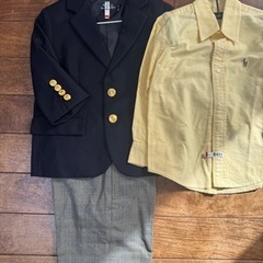 ラルフローレン　キッズ　フォーマル　セットアップ　サイズ100 卒園式・入学式の画像