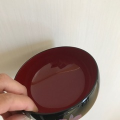 桂由美　木製お椀（5つ）の画像