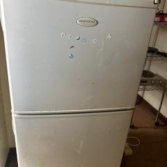 DAEWOO    2ドア冷蔵庫冷凍庫