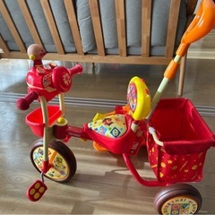 それいけ！アンパンマン デラックス　三輪車の画像