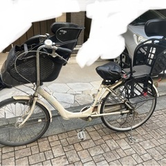 【募集終了】子供乗せ自転車の画像