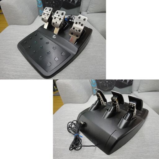 ロジクール G923 レーシングハンドル＆ペダル PS4/PS5/PC対応 GT7 ステアリングコントローラー 札幌市西岡店