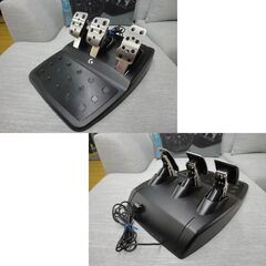 ロジクール G923 レーシングハンドル＆ペダル PS4/PS5/PC対応 GT7 ステアリングコントローラー 札幌市西岡店の画像