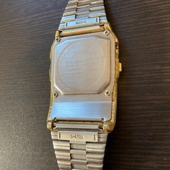 腕時計　CASIO data bankの画像