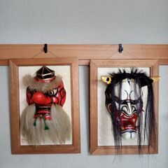 石見神楽 面　天狗の画像