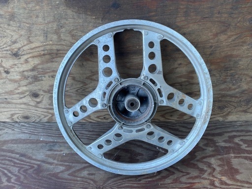 MBX50/80 リアホイール レトロバイク・グラフティ第25回 HONDA MBX50 