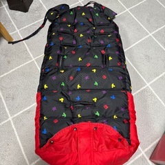 【値下げ中】　ミッキー　フットマフ　ベビーカーの画像