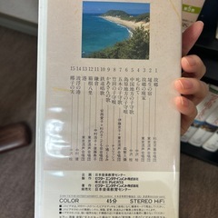 VHS ビデオ　歌シリーズ　　　の画像