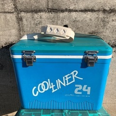 クーラーボックス 24L クーラーボックス 保冷庫 青 ブルー ...
