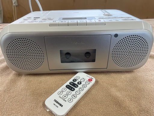 012203 東芝CDラジオカセットレコーダー2023年製