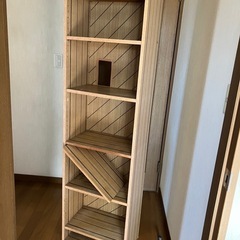 カラーボックス８段　小窓付の画像