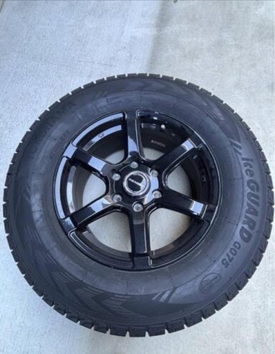 スタッドレスタイヤ4本セット ヨコハマ アイスガード SUV G075 265/65R17