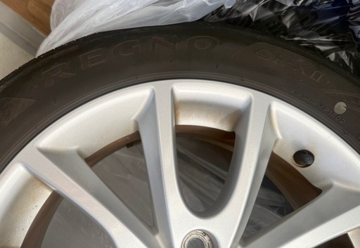 SUBARU純正ホイール&ノーマルタイヤ　205/55/R16 溝残3-4ミリ