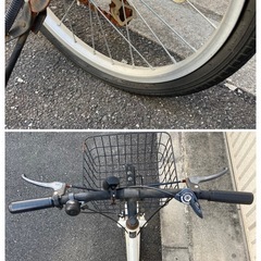 AIJYU 折りたたみ自転車20インチ ホワイトの画像