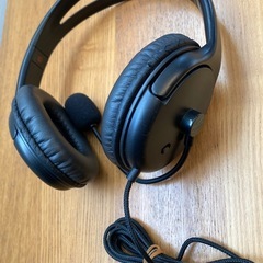 elecom  マイク付きヘッドホンの画像