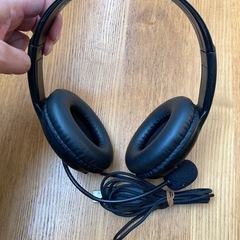 elecom  マイク付きヘッドホンの画像