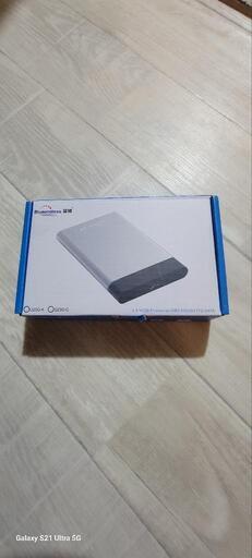 【受け付け終了間近】外付けHDD　1TB  ポータブル型