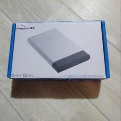 【受け付け終了間近】外付けHDD　1TB  ポータブル型