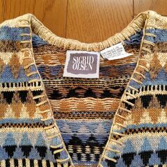 ニットベスト　SIGRIO OLSENの画像