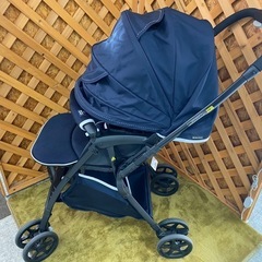 【愛品館江戸川店】西松屋 デ・ヨーネ レジェ e NAVY 2022年製 ベビーカー ID:110-025161-007の画像