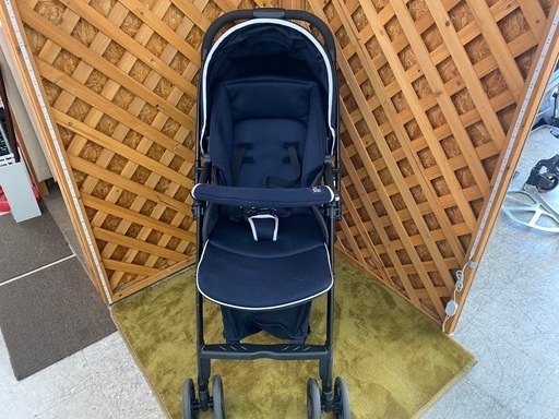 【愛品館江戸川店】西松屋 デ・ヨーネ レジェ e NAVY 2022年製 ベビーカー ID:110-025161-007