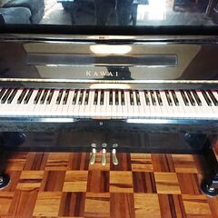 交渉中【カワイ】KAWAI NS-15 アップライトピアノ（椅子・その他付属品付き）の画像