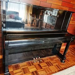 交渉中【カワイ】KAWAI NS-15 アップライトピアノ（椅子・その他付属品付き）の画像