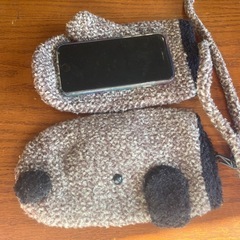 イヌの手袋の画像