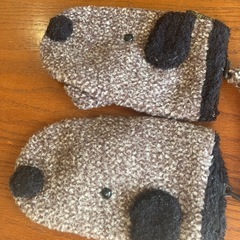 イヌの手袋の画像