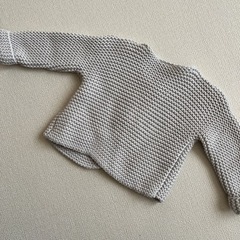 プチバトー カーディガンの画像