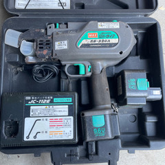 MAX 結束機 RB-390A 充電器・サブバッテリー付きの画像