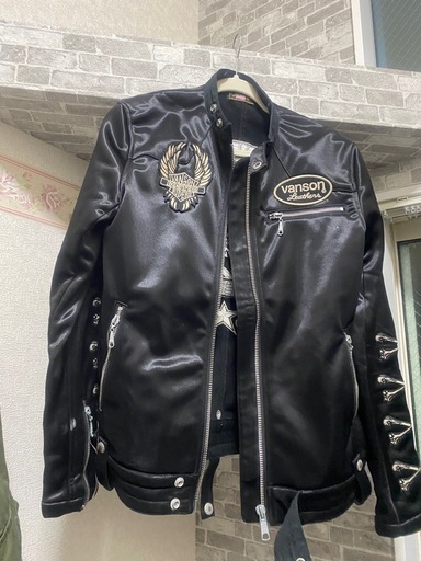 ライダーズジャケット 革ジャン VANSON バンソン