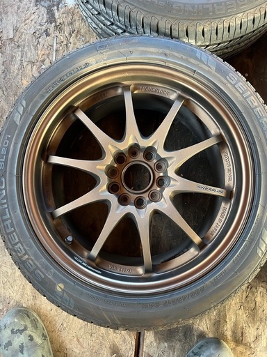 値下げ！タイヤ4本セット廃盤モデルRYAS CE28N 17インチ 8J+33