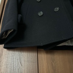 【美品】BEAUTY & YOUTH 紺 ピーコート ウールコート　Ｍサイズの画像