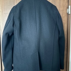 【美品】BEAUTY & YOUTH 紺 ピーコート ウールコート　Ｍサイズの画像