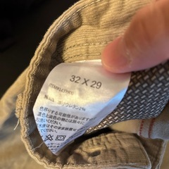 コーデュロイ32×29の画像