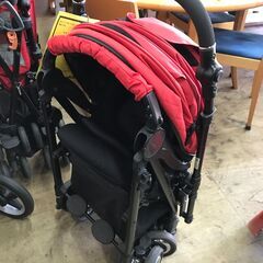 【FU1773】★ベビーカー アップリカ レッド 赤 ベビー用品...