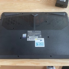ゲーミングノートpc  mouse p-cmlの画像