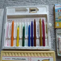 【中古】クレパス、クレヨン、ハサミ等の画像